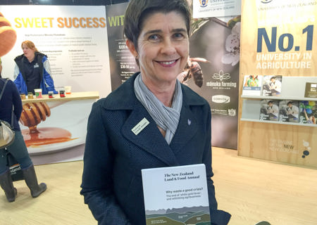 <p>Claire Massey, professor and the director of agrifood business at Massey University, and editor of the inaugural issue of <em>The New Zealand Land &amp; Food Annual</em>.</p>