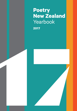 book cover for Poetry New Zealand Yearbook 2017 launch