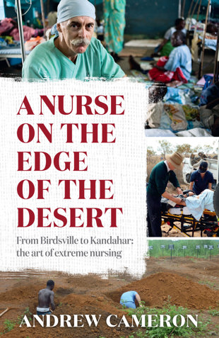 book cover for A Nurse on the Edge of the Desert
