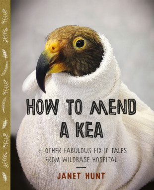 book cover for Corpus reviews How to Mend a Kea by Janet Hunt