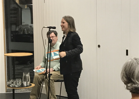 <p>Featured poet Liz Morton reads some of her work.</p>