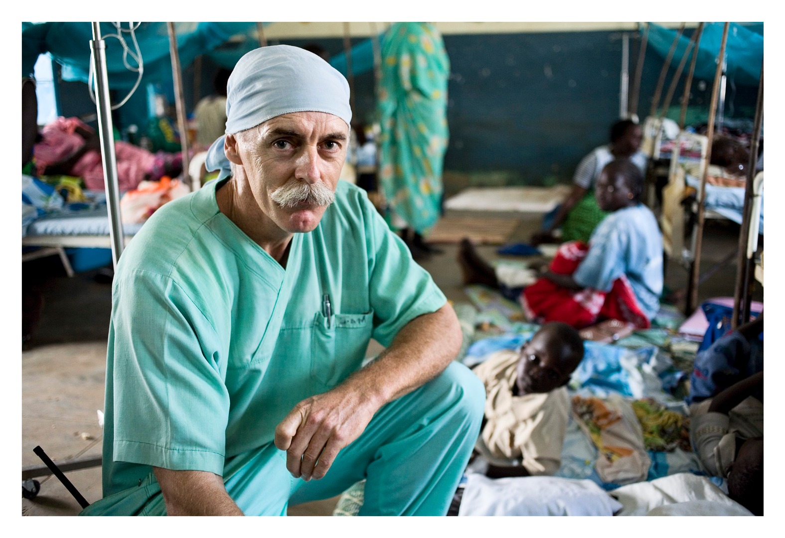 <p>Author of <em>A Nurse on the Edge of the Desert </em>Andrew Cameron.</p>