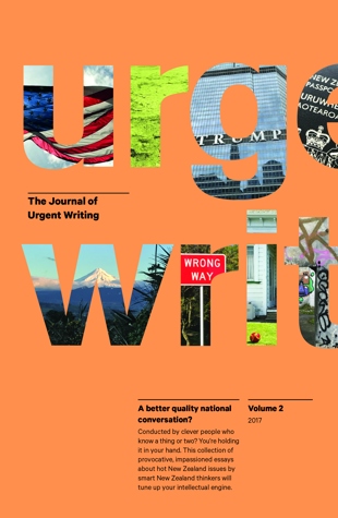 book cover for The Journal of Urgent Writing 2017