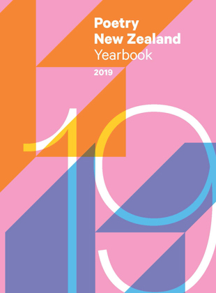 book cover for Poetry New Zealand Yearbook 2019
