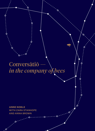 book cover for Conversātiō — In the company of bees wins three top awards at the PANZ Book Design Awards 2022