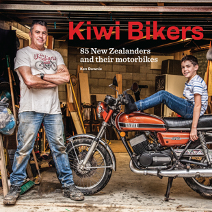 book cover for Kiwi Bikers