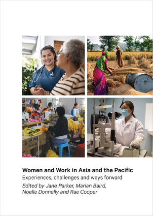 book cover for Women and Work in Asia and the Pacific