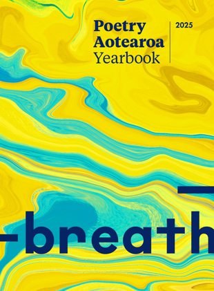 book cover for Poetry Aotearoa Yearbook 2025